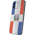 Dominican Republic Flag Faded iPhone 12 Skin
